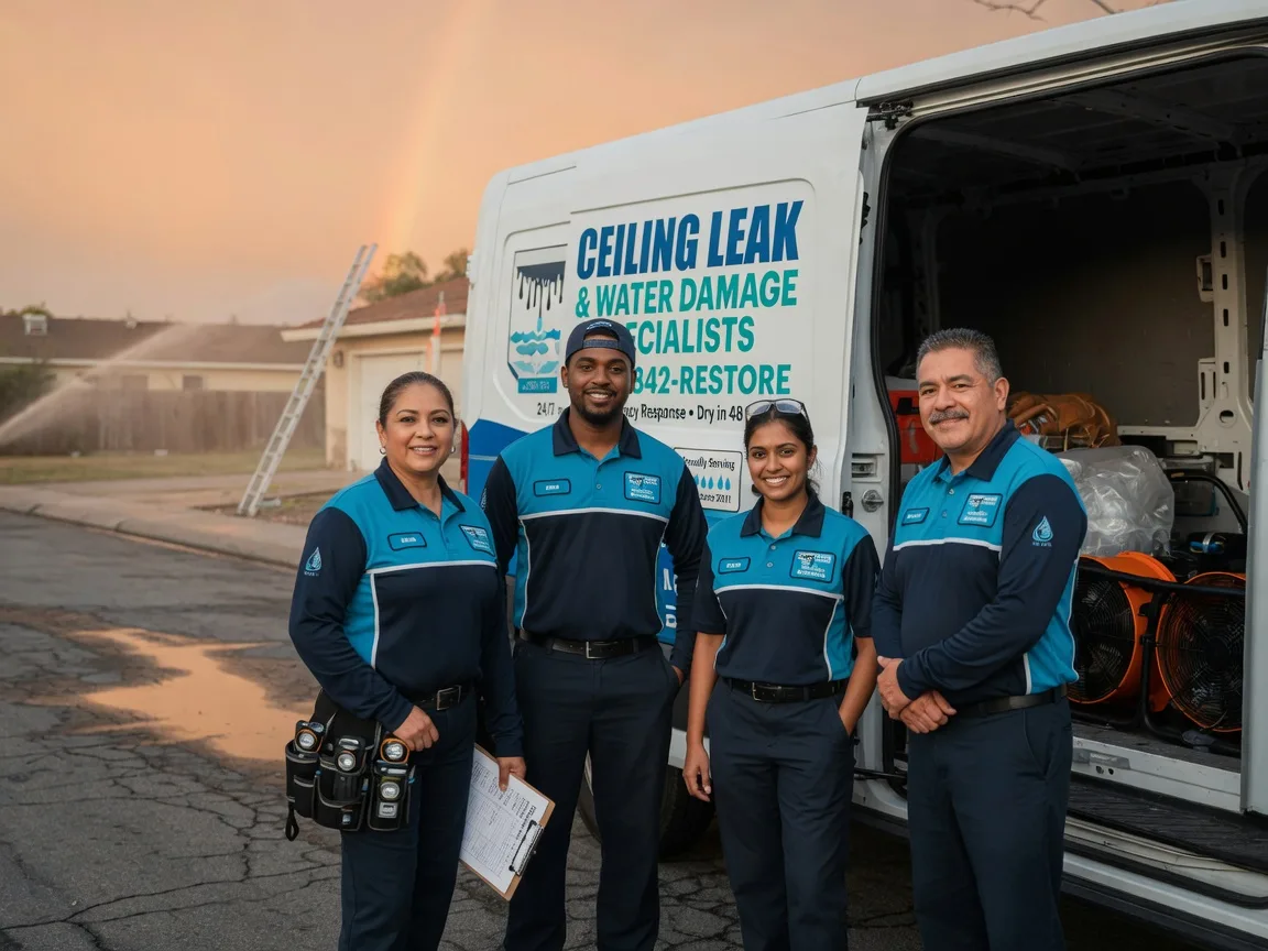 Ceiling Leak Cleanup company in Foster, RI