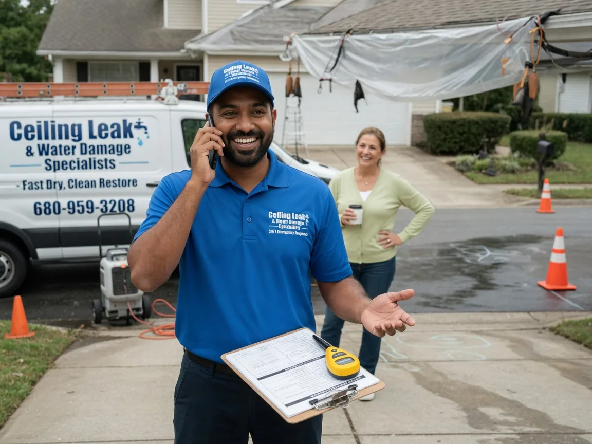 Ceiling Leak Cleanup Foster, RI FAQs